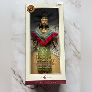 Pink Label Dolls Of The World Princess Of Ancient Mexico Barbie Doll